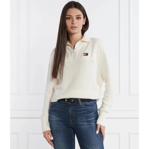 Tommy Jeans Sweter | Regular Fit ze sklepu Gomez Fashion Store w kategorii Swetry damskie - zdjęcie 184348782