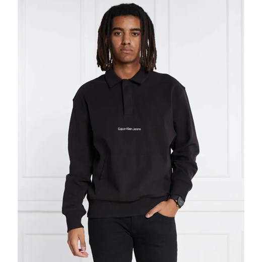 Calvin Klein Jeans Bluza | Regular Fit ze sklepu Gomez Fashion Store w kategorii Bluzy męskie - zdjęcie 184348801
