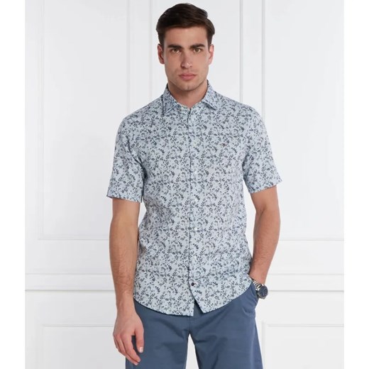 Tommy Hilfiger Koszula | Regular Fit | z dodatkiem lnu ze sklepu Gomez Fashion Store w kategorii Koszule męskie - zdjęcie 184348821