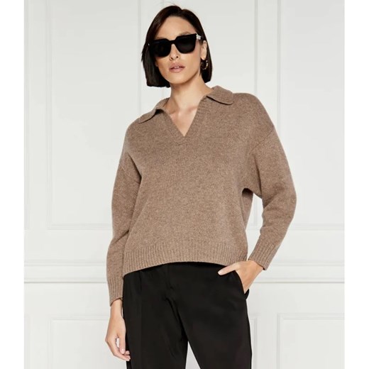 Weekend MaxMara Wełniany sweter | Relaxed fit ze sklepu Gomez Fashion Store w kategorii Swetry damskie - zdjęcie 184348822