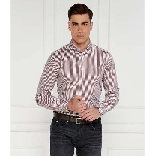 BOSS BLACK Koszula Roan | Slim Fit | stretch ze sklepu Gomez Fashion Store w kategorii Koszule męskie - zdjęcie 184348823