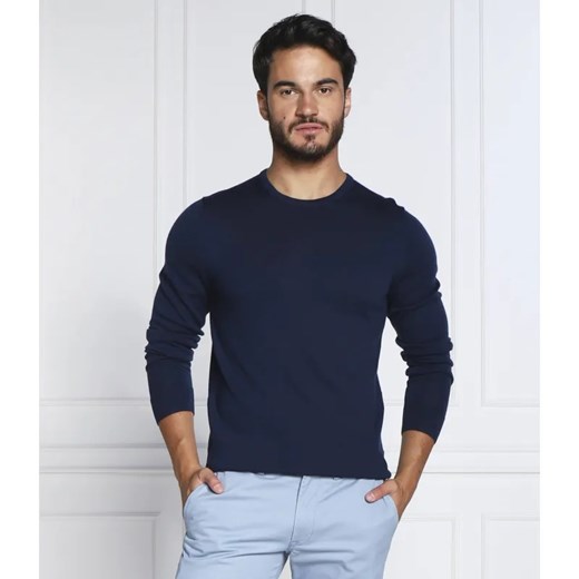 Calvin Klein Wełniany sweter | Regular Fit ze sklepu Gomez Fashion Store w kategorii Swetry męskie - zdjęcie 184348834