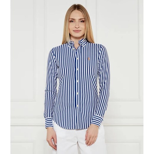 POLO RALPH LAUREN Koszula | Slim Fit | knit oxford ze sklepu Gomez Fashion Store w kategorii Koszule damskie - zdjęcie 184348893