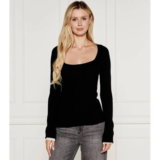 Pinko Wełniany sweter CYMRIC | Slim Fit | z dodatkiem kaszmiru ze sklepu Gomez Fashion Store w kategorii Swetry damskie - zdjęcie 184348920