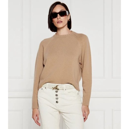 Weekend MaxMara Wełniany sweter Gabbia | Regular Fit ze sklepu Gomez Fashion Store w kategorii Swetry damskie - zdjęcie 184348933
