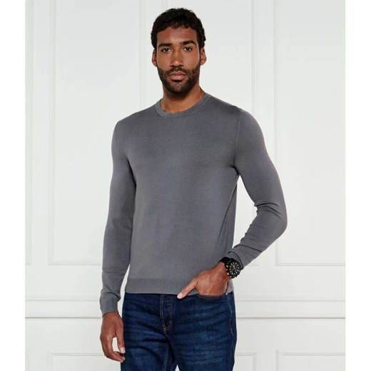 HUGO Sweter San Cody | Slim Fit ze sklepu Gomez Fashion Store w kategorii Swetry męskie - zdjęcie 184348973