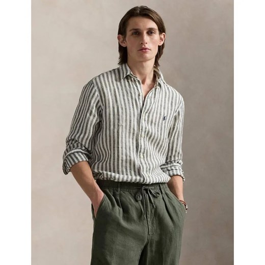 POLO RALPH LAUREN Lniana koszula | Custom fit ze sklepu Gomez Fashion Store w kategorii Koszule męskie - zdjęcie 184349024