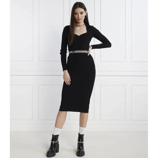 Karl Lagerfeld Sukienka ze sklepu Gomez Fashion Store w kategorii Sukienki - zdjęcie 184349081