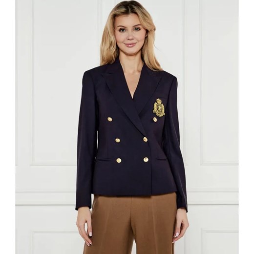 POLO RALPH LAUREN Wełniana marynarka | Regular Fit ze sklepu Gomez Fashion Store w kategorii Marynarki damskie - zdjęcie 184349091