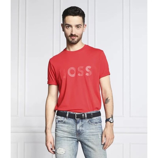 BOSS BLACK T-shirt Tiburt | Regular Fit ze sklepu Gomez Fashion Store w kategorii T-shirty męskie - zdjęcie 184349124