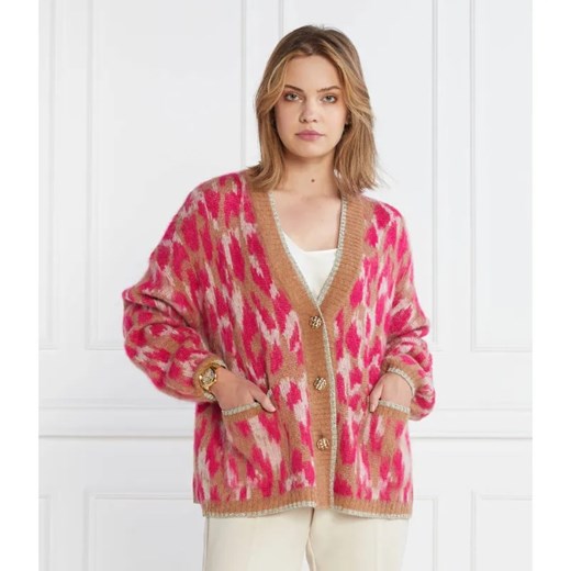 Liu Jo Kardigan | Regular Fit | z dodatkiem wełny ze sklepu Gomez Fashion Store w kategorii Swetry damskie - zdjęcie 184349142