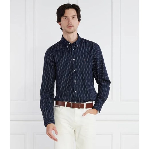 Tommy Hilfiger Koszula CL-W DOT PRINT SF SH | Slim Fit ze sklepu Gomez Fashion Store w kategorii Koszule męskie - zdjęcie 184349163