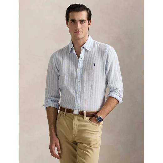 POLO RALPH LAUREN Lniana koszula | Custom fit ze sklepu Gomez Fashion Store w kategorii Koszule męskie - zdjęcie 184349174