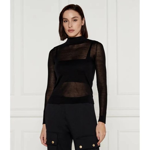 Michael Kors Półgolf | Slim Fit | z dodatkiem kaszmiru ze sklepu Gomez Fashion Store w kategorii Swetry damskie - zdjęcie 184349220