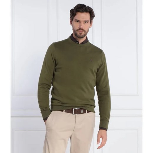 Tommy Hilfiger Sweter | Regular Fit | z dodatkiem kaszmiru ze sklepu Gomez Fashion Store w kategorii Swetry męskie - zdjęcie 184349231