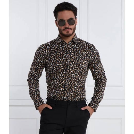 BOSS BLACK Koszula HANK | Slim Fit | stretch ze sklepu Gomez Fashion Store w kategorii Koszule męskie - zdjęcie 184349293