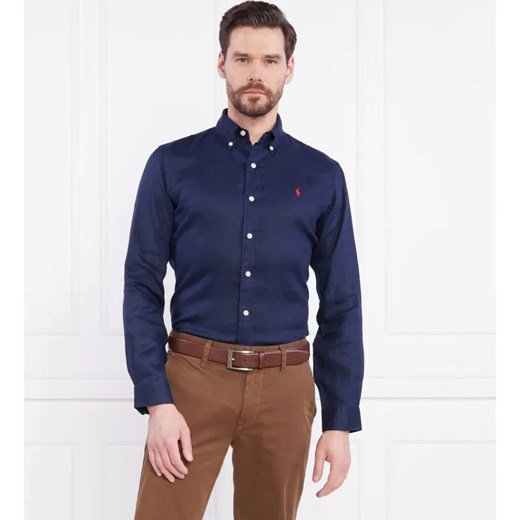 POLO RALPH LAUREN Lniana koszula | Custom fit ze sklepu Gomez Fashion Store w kategorii Koszule męskie - zdjęcie 184349320