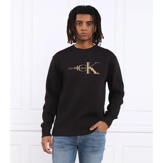 Calvin Klein Jeans Bluza GLITCHED MONOLOGO | Regular Fit ze sklepu Gomez Fashion Store w kategorii Bluzy męskie - zdjęcie 184349361