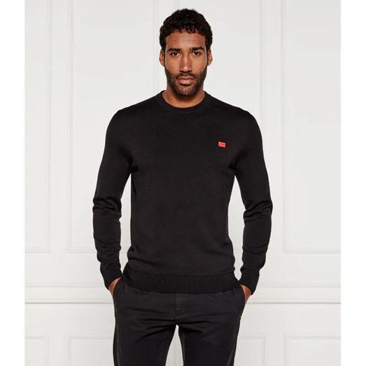 HUGO Sweter San Cassius | Regular Fit ze sklepu Gomez Fashion Store w kategorii Swetry męskie - zdjęcie 184349370