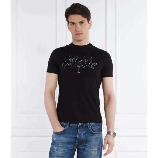 Armani Exchange T-shirt | Regular Fit ze sklepu Gomez Fashion Store w kategorii T-shirty męskie - zdjęcie 184349441