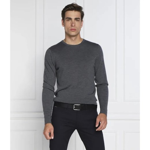 Calvin Klein Wełniany sweter | Regular Fit ze sklepu Gomez Fashion Store w kategorii Swetry męskie - zdjęcie 184349480
