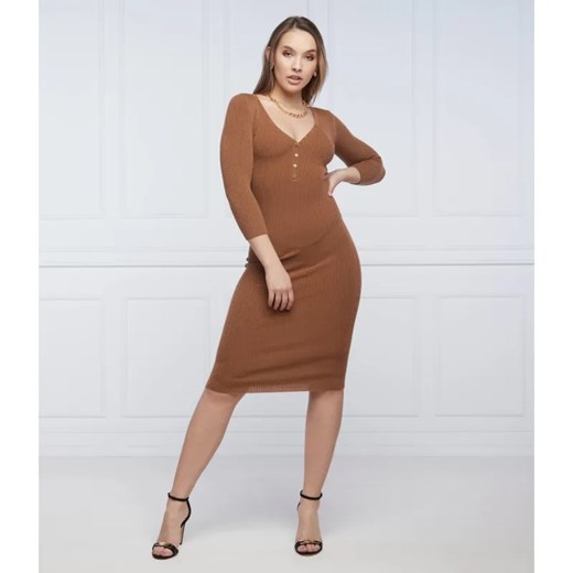 Elisabetta Franchi Sukienka | z dodatkiem jedwabiu ze sklepu Gomez Fashion Store w kategorii Sukienki - zdjęcie 184349484