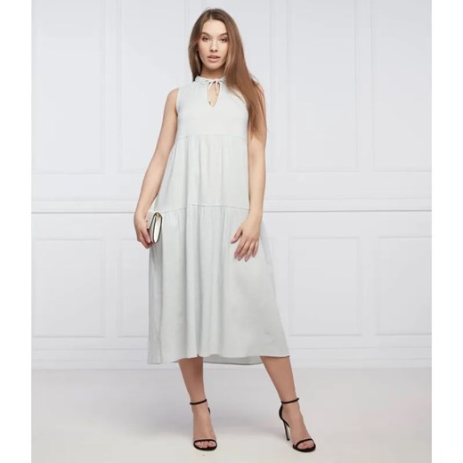 Marc Cain Lniana sukienka ze sklepu Gomez Fashion Store w kategorii Sukienki - zdjęcie 184349510