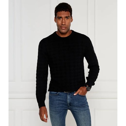 HUGO Sweter Steeth | Slim Fit ze sklepu Gomez Fashion Store w kategorii Swetry męskie - zdjęcie 184349543