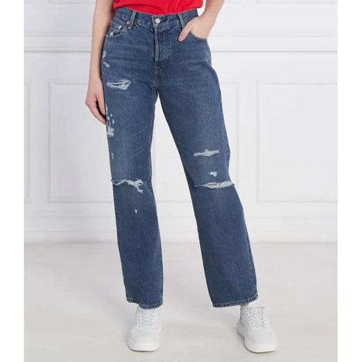 Levi's Jeansy INDIGO DESTRUCTE | Regular Fit ze sklepu Gomez Fashion Store w kategorii Jeansy damskie - zdjęcie 184349601