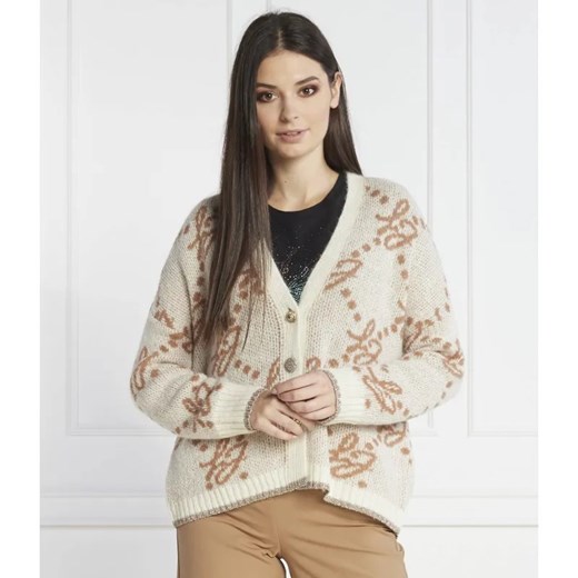 Liu Jo Kardigan | Regular Fit | z dodatkiem wełny Liu Jo L wyprzedaż Gomez Fashion Store