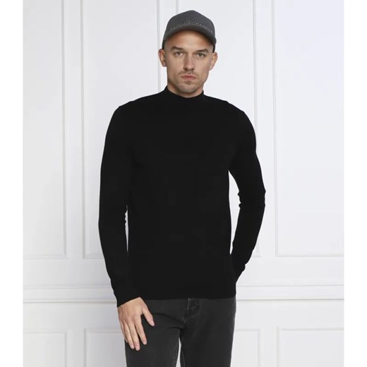 Karl Lagerfeld Sweter | Slim Fit | z dodatkiem wełny ze sklepu Gomez Fashion Store w kategorii Swetry męskie - zdjęcie 184349651