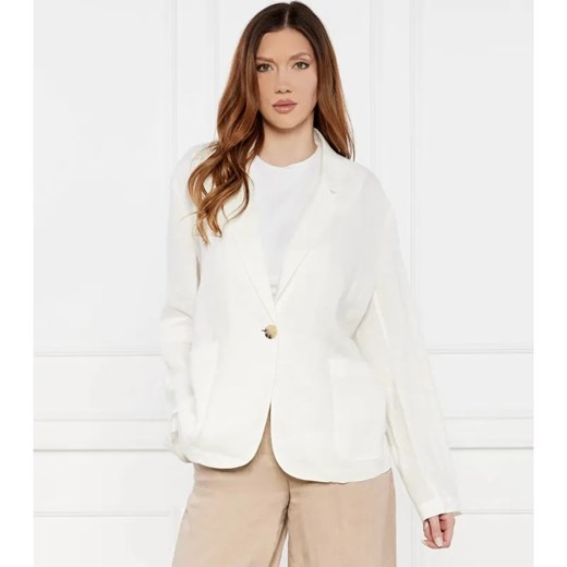 MAX&Co. Lniana marynarka EDMEA | Regular Fit ze sklepu Gomez Fashion Store w kategorii Marynarki damskie - zdjęcie 184349674