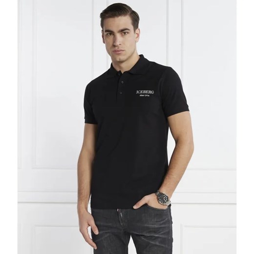 Iceberg Polo | Regular Fit ze sklepu Gomez Fashion Store w kategorii T-shirty męskie - zdjęcie 184349713