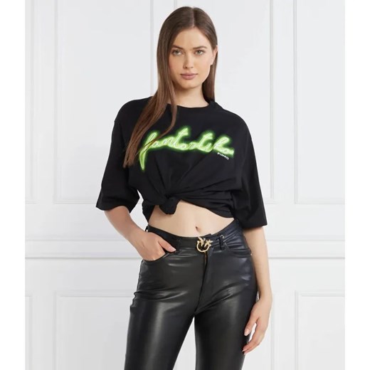 Pinko T-shirt | Regular Fit Pinko L okazja Gomez Fashion Store