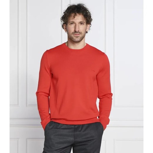 BOSS BLACK Wełniany Sweter Botto-L | Regular Fit ze sklepu Gomez Fashion Store w kategorii Swetry męskie - zdjęcie 184349733