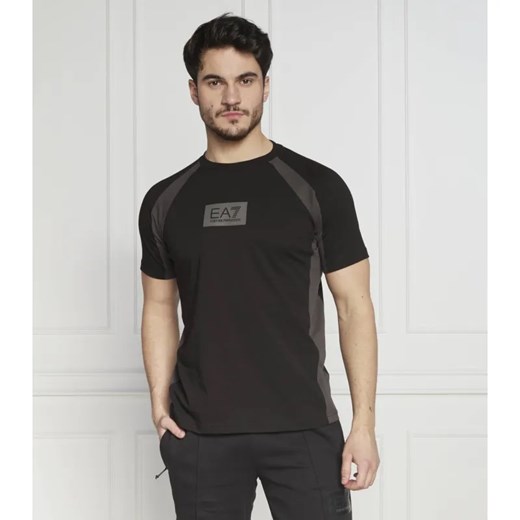 EA7 T-shirt | Regular Fit L okazja Gomez Fashion Store