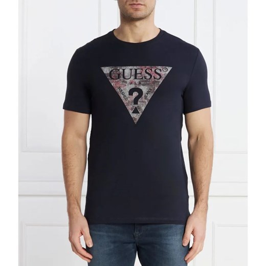 GUESS T-shirt | Slim Fit Guess M Gomez Fashion Store promocja
