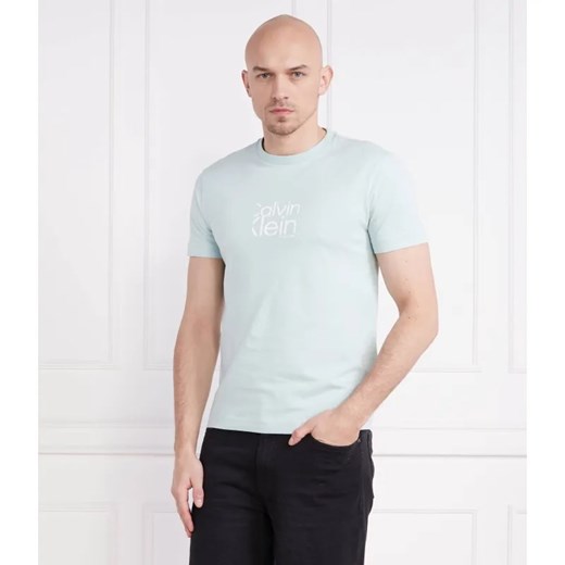 Calvin Klein T-shirt | Regular Fit ze sklepu Gomez Fashion Store w kategorii T-shirty męskie - zdjęcie 184349864