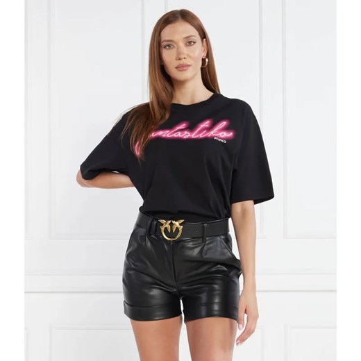 Pinko T-shirt | Regular Fit ze sklepu Gomez Fashion Store w kategorii Bluzki damskie - zdjęcie 184349870