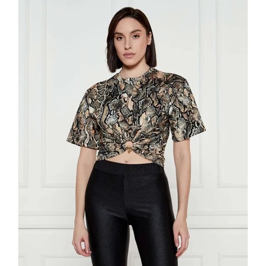 Just Cavalli Bluzka | Cropped Fit ze sklepu Gomez Fashion Store w kategorii Bluzki damskie - zdjęcie 184349882