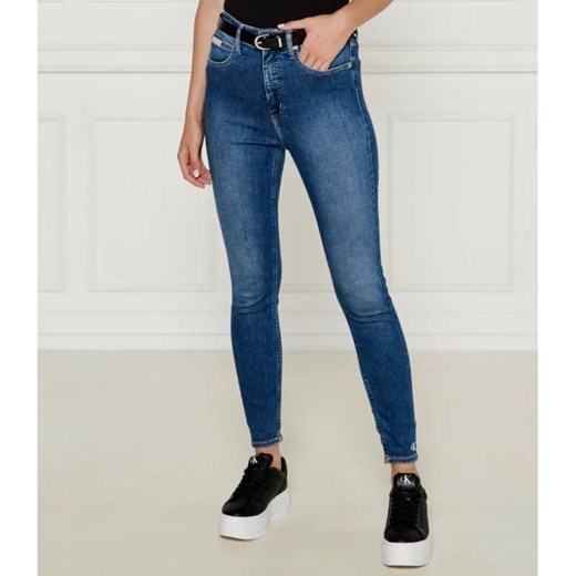 Calvin Klein Jeans Jeansy | Super Skinny fit | high rise 27 wyprzedaż Gomez Fashion Store