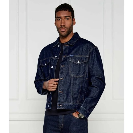 Hugo Blue Kurtka jeansowa Dex | Regular Fit ze sklepu Gomez Fashion Store w kategorii Kurtki męskie - zdjęcie 184349930