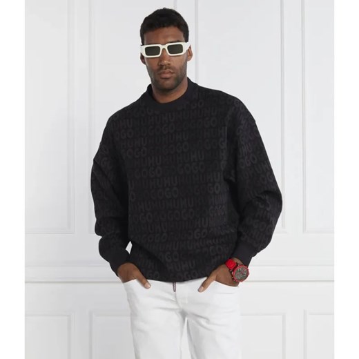 HUGO Bluza Dippins | Regular Fit ze sklepu Gomez Fashion Store w kategorii Bluzy męskie - zdjęcie 184349962