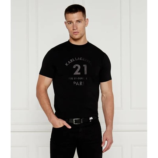 Karl Lagerfeld T-shirt | Regular Fit ze sklepu Gomez Fashion Store w kategorii T-shirty męskie - zdjęcie 184350040