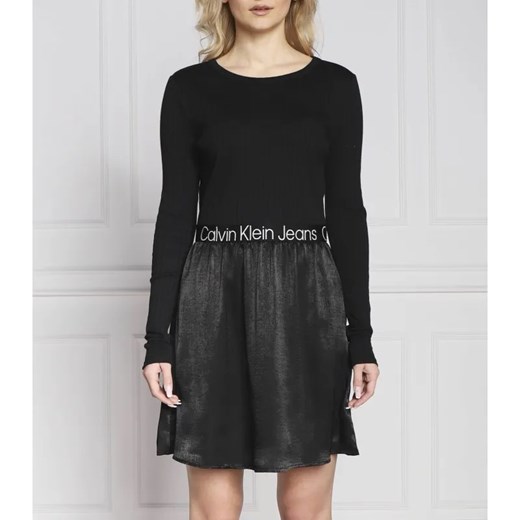 Calvin Klein Jeans Sukienka LOGO ELASTIC ze sklepu Gomez Fashion Store w kategorii Sukienki - zdjęcie 184350083