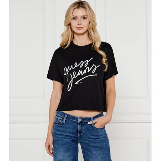 Guess Jeans T-shirt | Loose fit ze sklepu Gomez Fashion Store w kategorii Bluzki damskie - zdjęcie 184350131