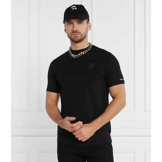 Karl Lagerfeld T-shirt CREWNECK | Regular Fit ze sklepu Gomez Fashion Store w kategorii T-shirty męskie - zdjęcie 184350214
