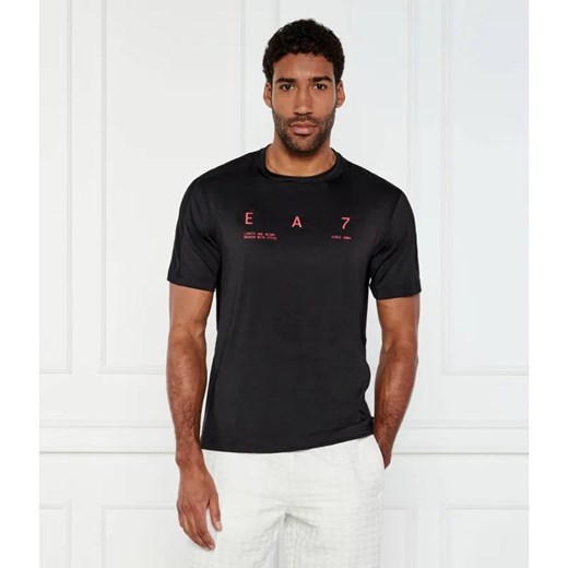 EA7 T-shirt | Regular Fit ze sklepu Gomez Fashion Store w kategorii T-shirty męskie - zdjęcie 184350222