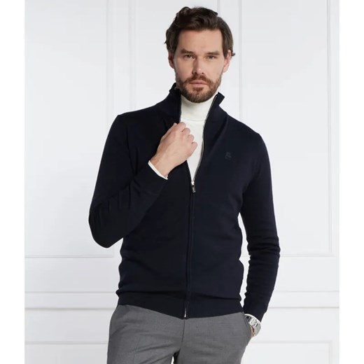 Karl Lagerfeld Wełniany sweter | Regular Fit ze sklepu Gomez Fashion Store w kategorii Swetry męskie - zdjęcie 184350230