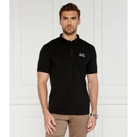 EA7 Polo | Regular Fit ze sklepu Gomez Fashion Store w kategorii T-shirty męskie - zdjęcie 184350252